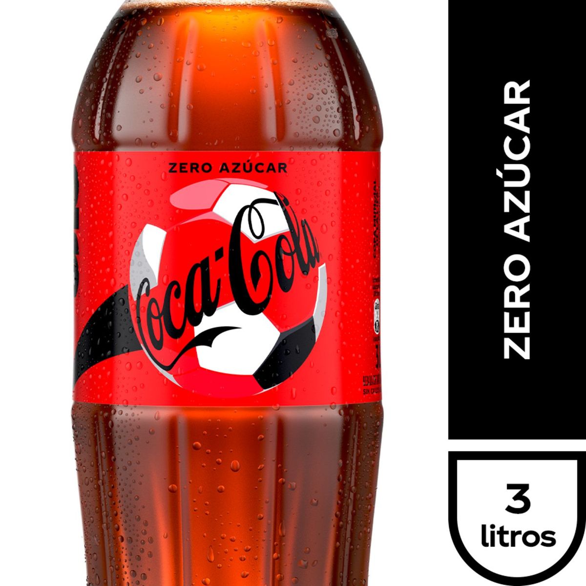 COCA COLA - Bebida Coca Cola Zero Azúcar 3 L