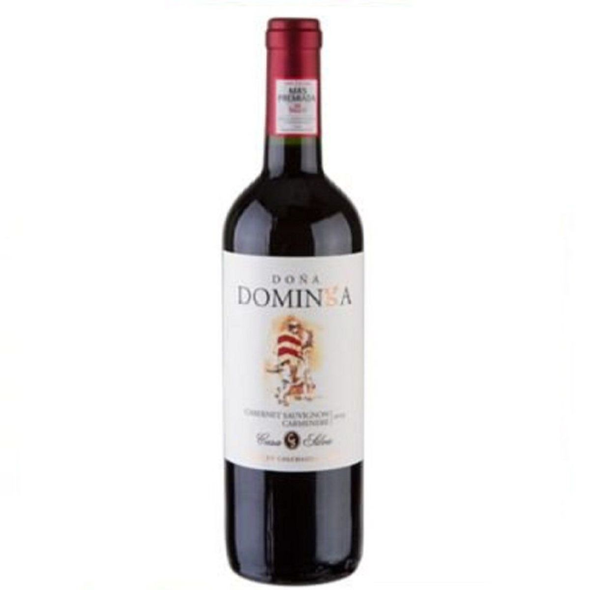DOÑA DOMINGA - Vino Cabernet Sauvignon - Carmenere Varietal 750 CC 14GL°