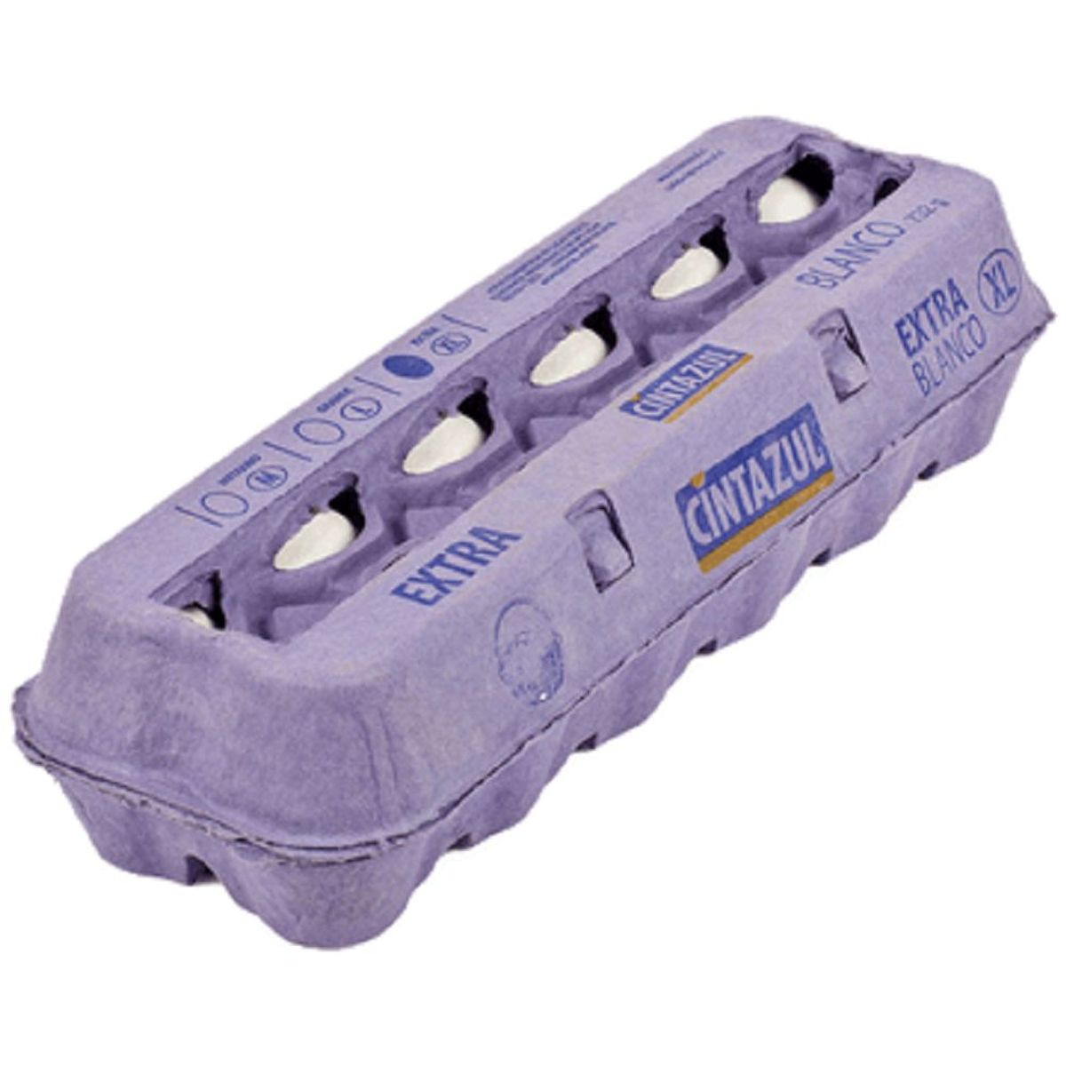 CINTAZUL - Huevo Blanco Extra Grande