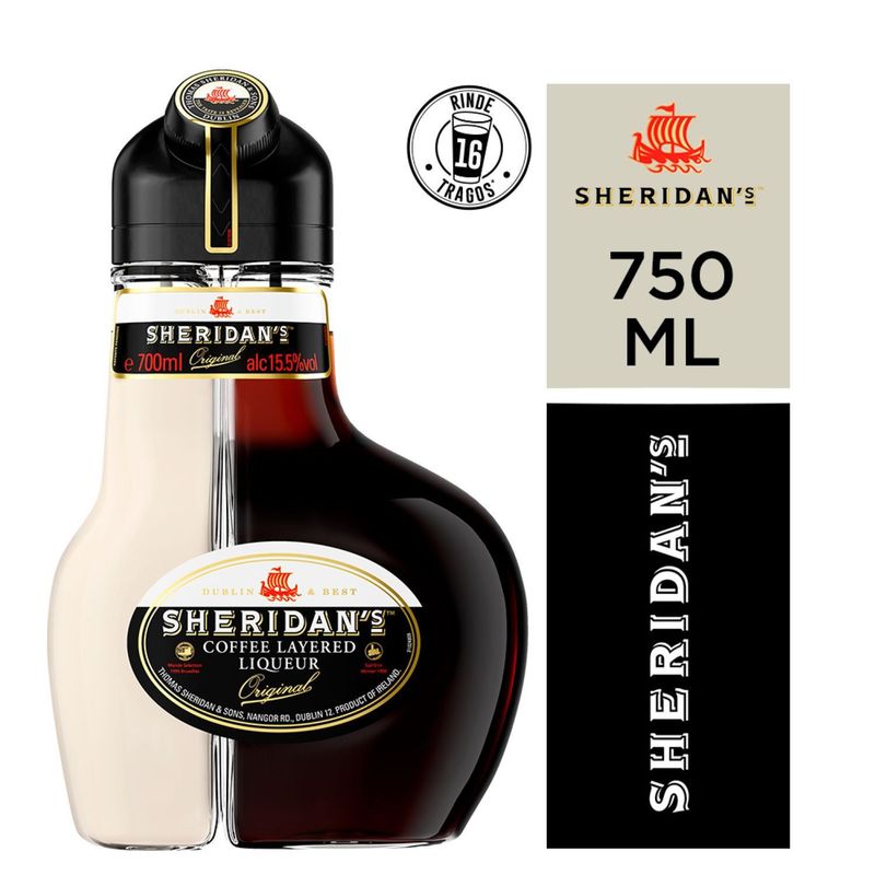 SHERIDANS - Licor de Café 17º GL