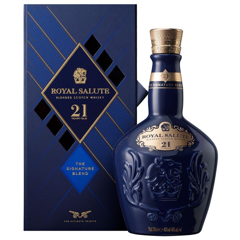 ROYAL SALUTE - Whisky Royal Salute 21 Años 40° 700 cc