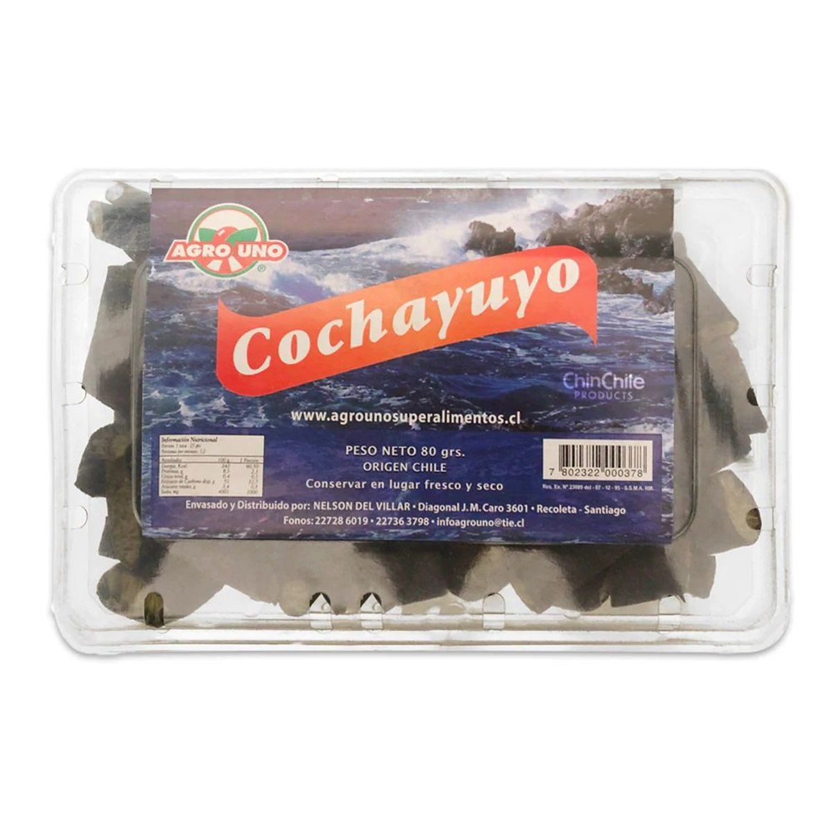 VERDURAS - Cochayuyo Envasado 80 g