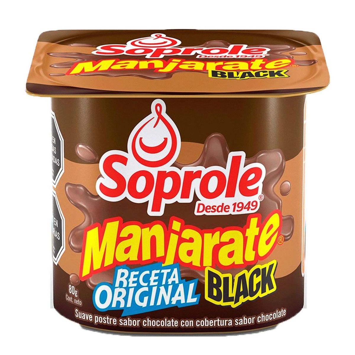 SOPROLE - Postre Manjarate Black Soprole 80 g