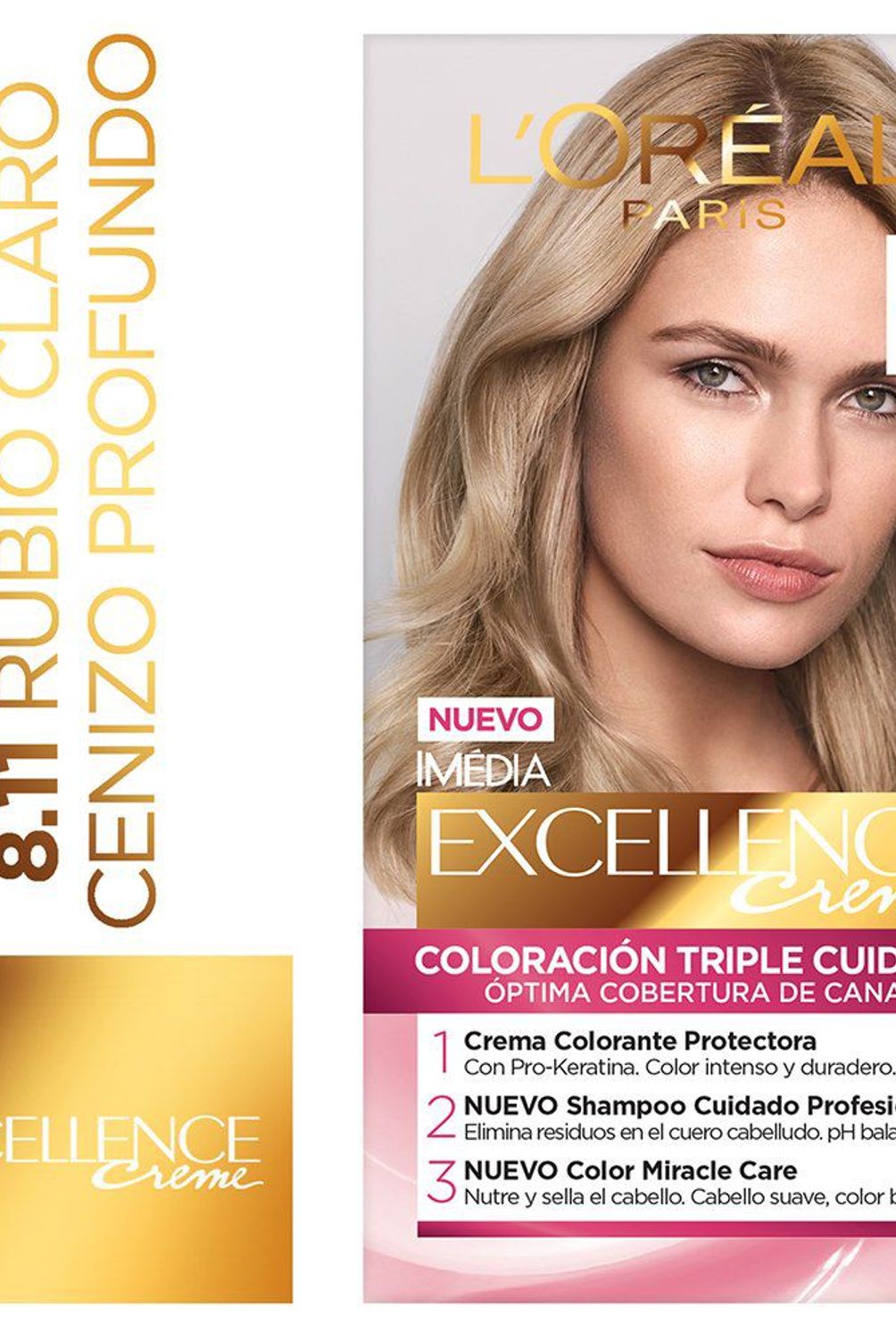 EXCELLENCE - TINTURA EXCELLENCE TONO 8.11
