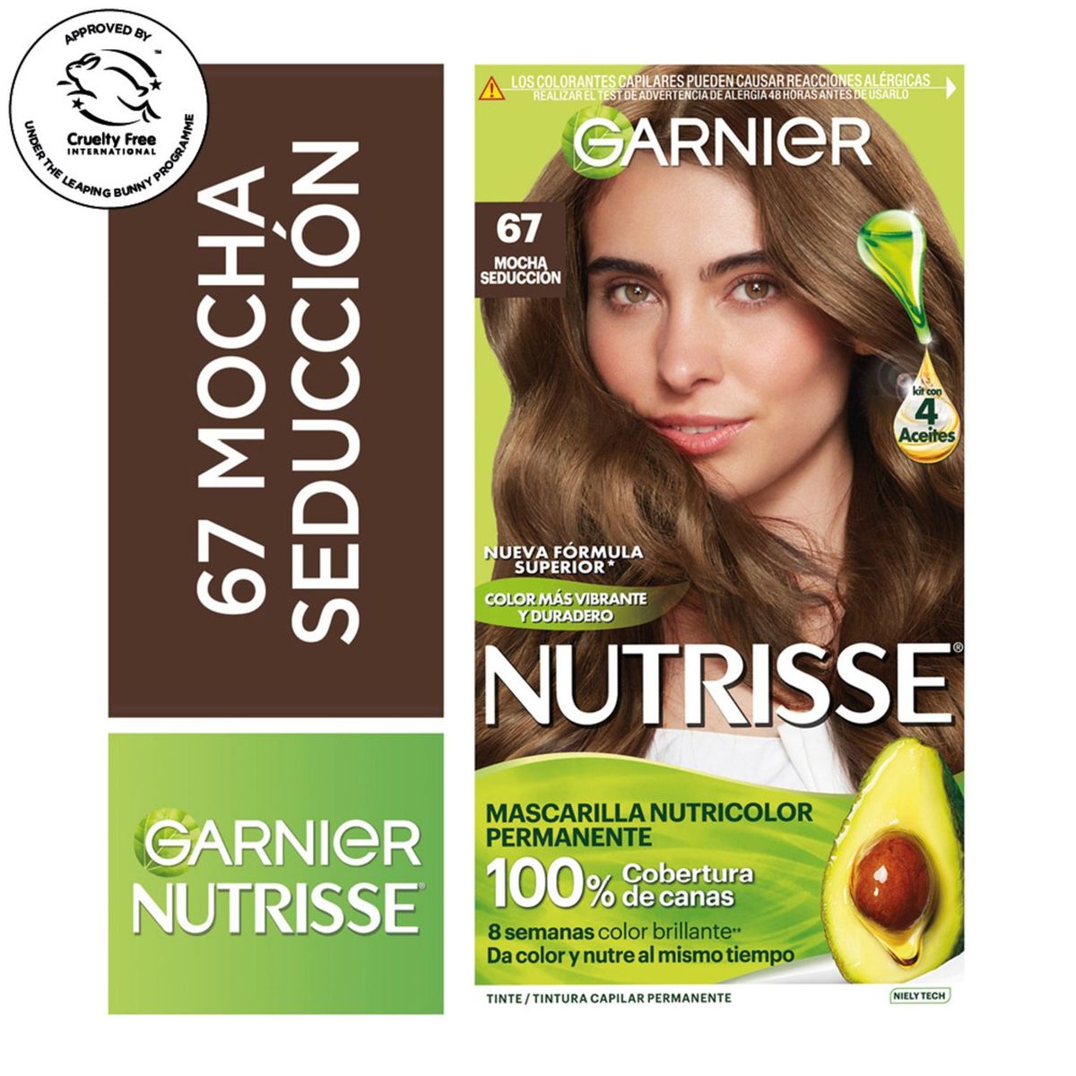 NUTRISSE - Tintura Nutrisse 67R Chocolate Int.