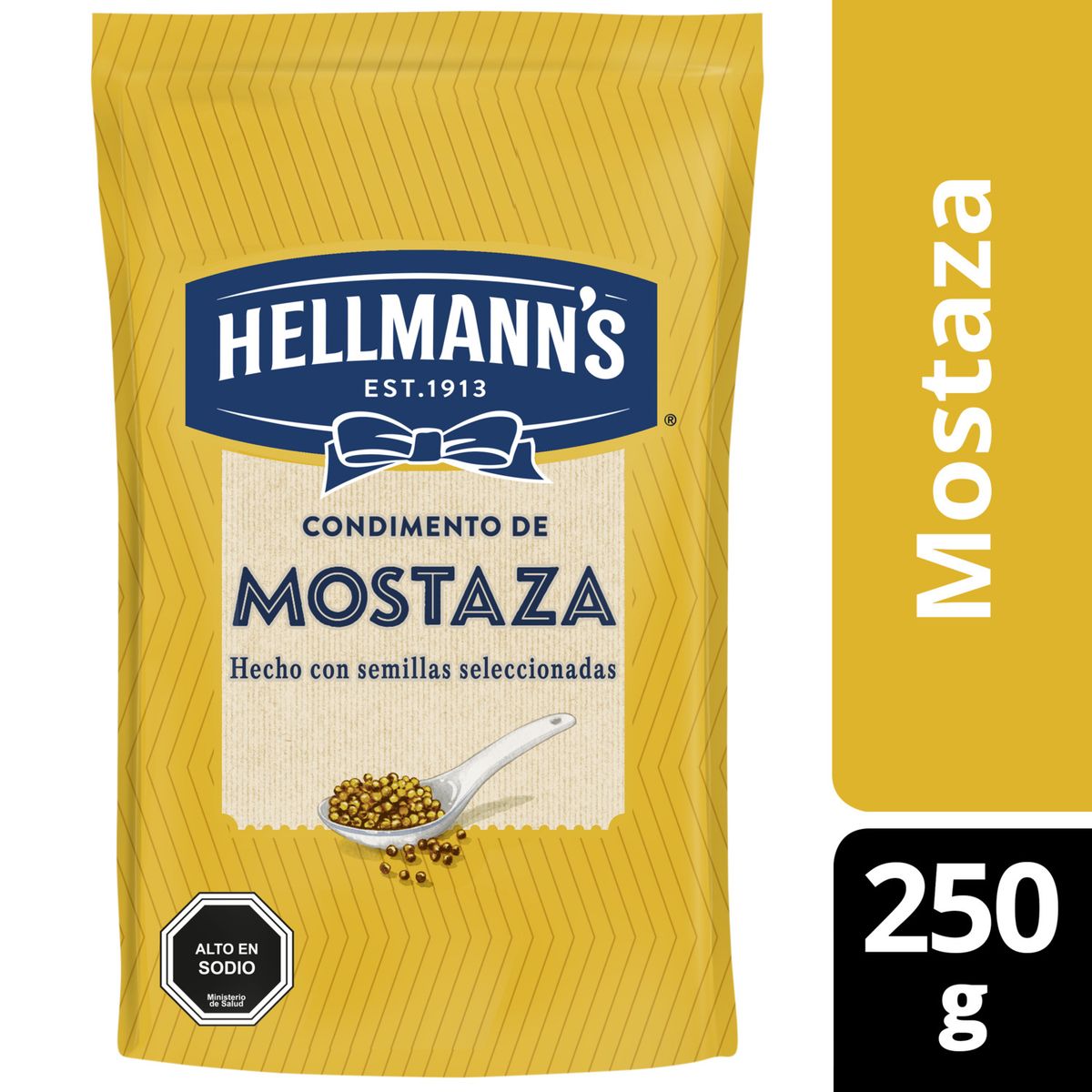 HELLMANN'S - Mostaza Doypack Regular