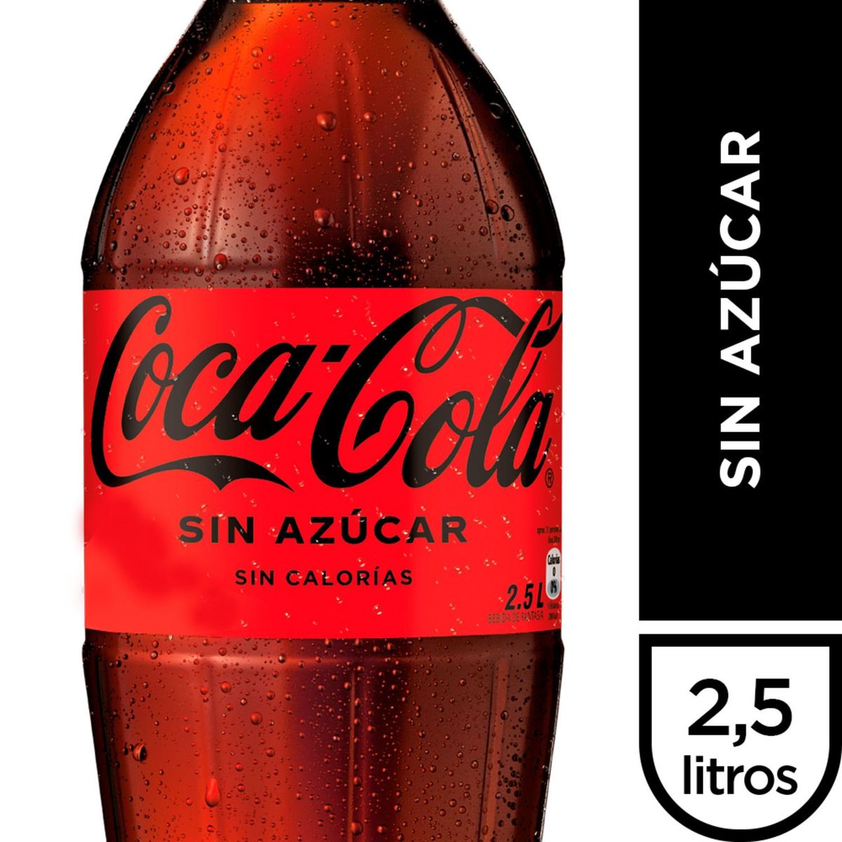 COCA COLA - Bebida Coca Cola Zero Azúcar 2.5 L