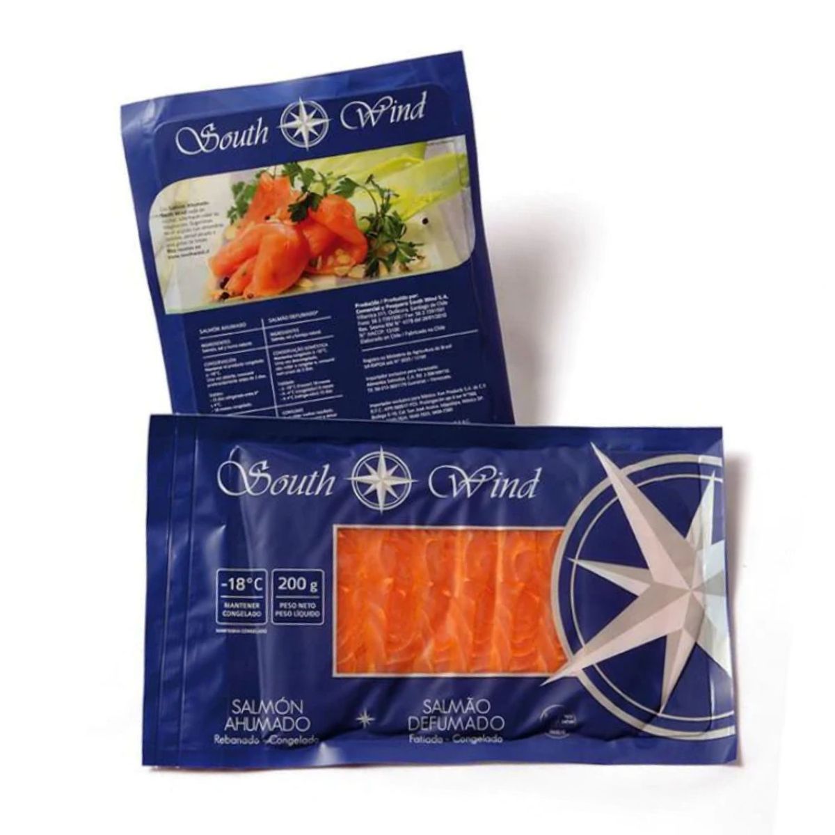 SOUTH WIND - Salmón Ahumado South Wind 200 g