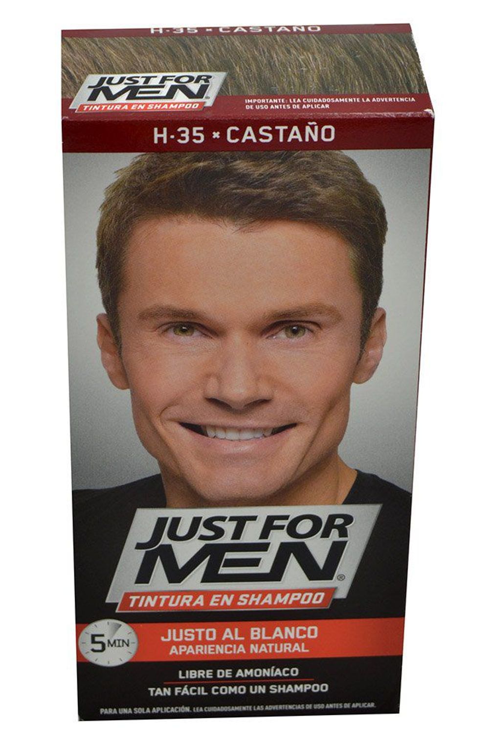 JUST FOR MEN - Tintura Castaño Capilar