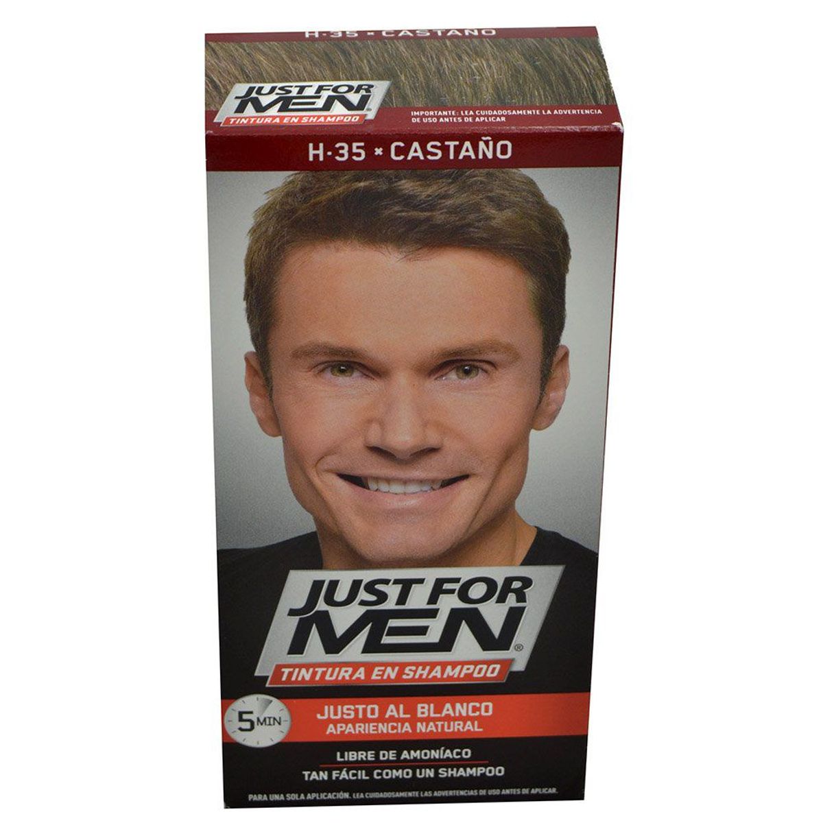 JUST FOR MEN - Tintura Castaño Capilar