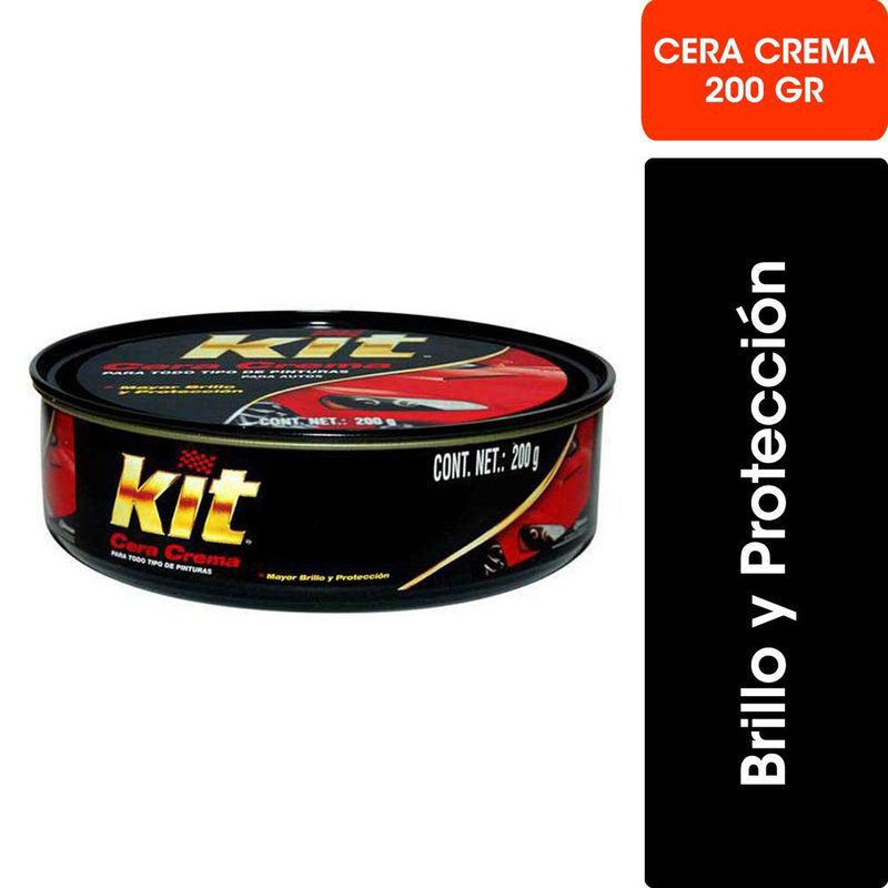 KIT - Cera Crema para Autos