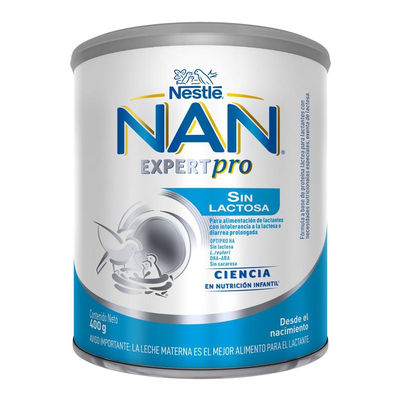 NAN - NAN SIN LACTOSA 400 GRS.