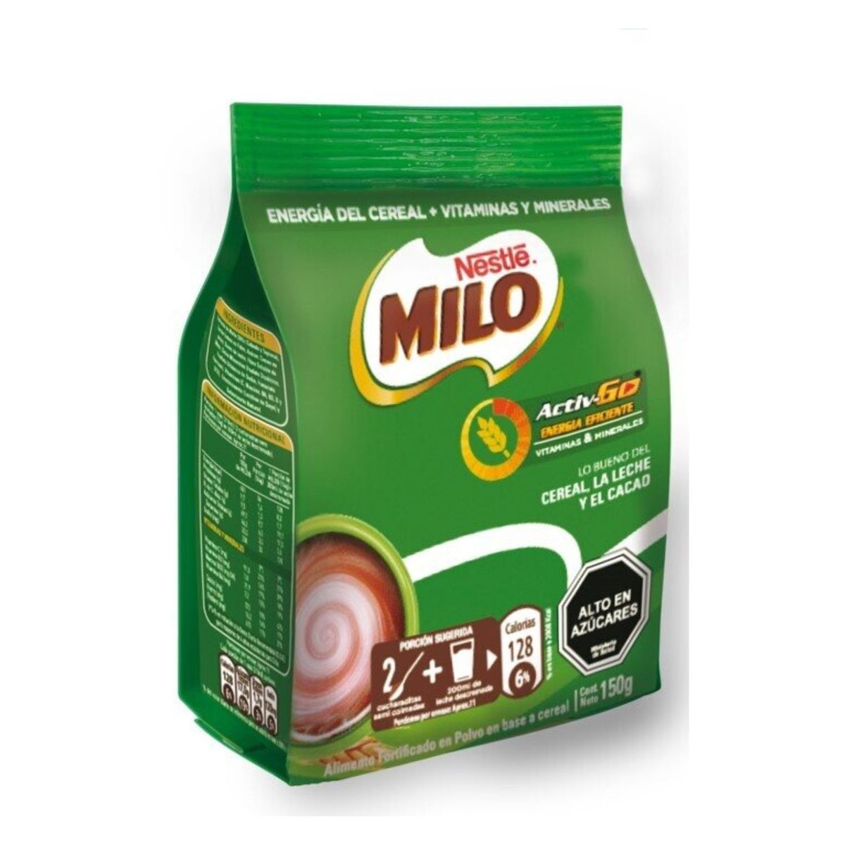NESTLE - Saborizante en Polvo Milo Activ-Go Chocolate 150 g