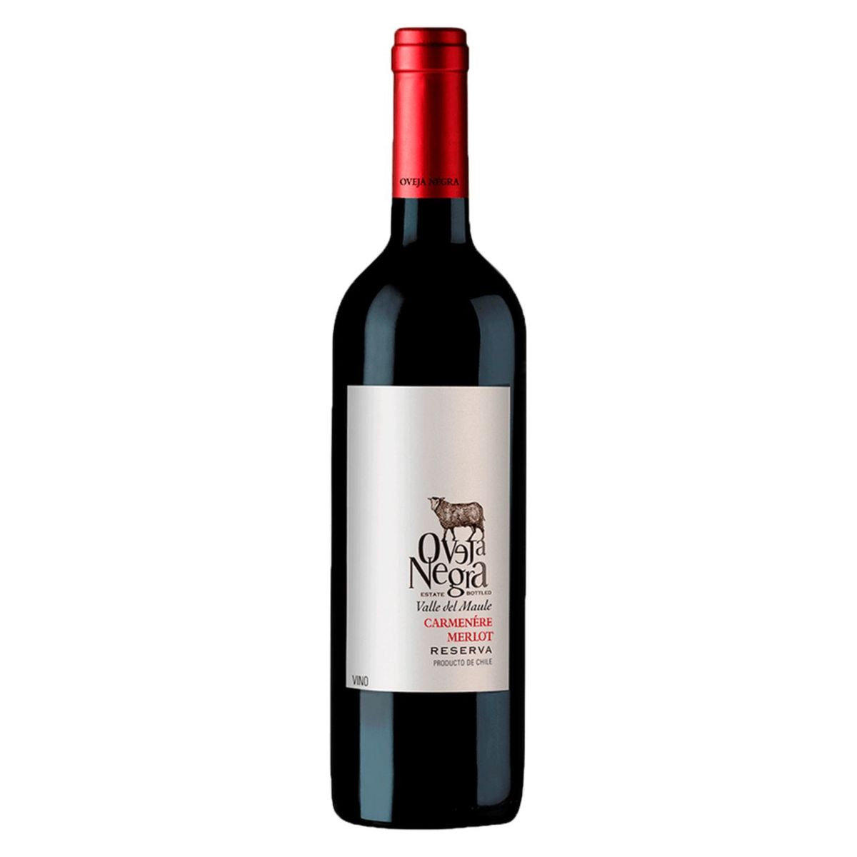 OVEJA NEGRA - Vino Tinto Merlot Reserva