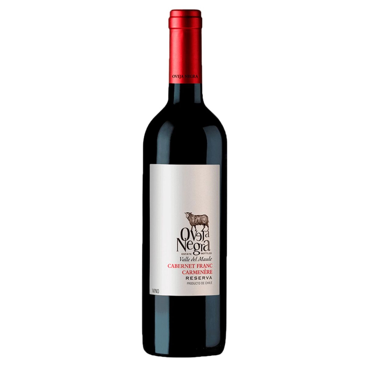 OVEJA NEGRA - Vino Tinto Franc - Carmenere Reserva Ensamblaje