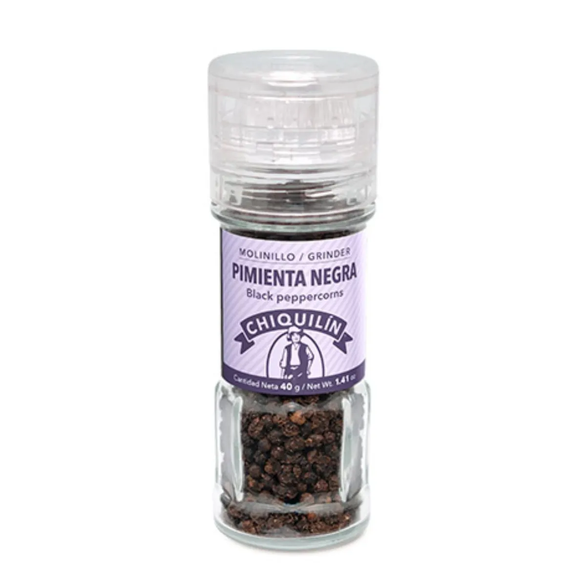 CHIQUILIN - MOLIN. PIMIENTA NEGRA CHIQUILIN 40 GR
