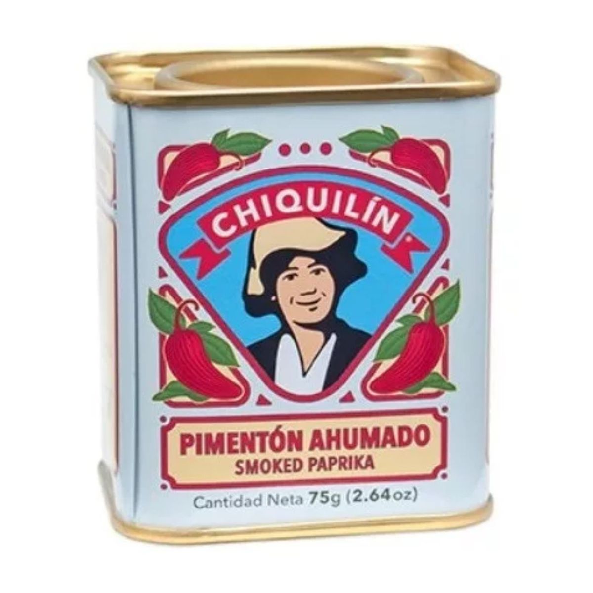 CHIQUILIN - LATA PIMENTON AHUMADO CHIQUILIN 75 GR
