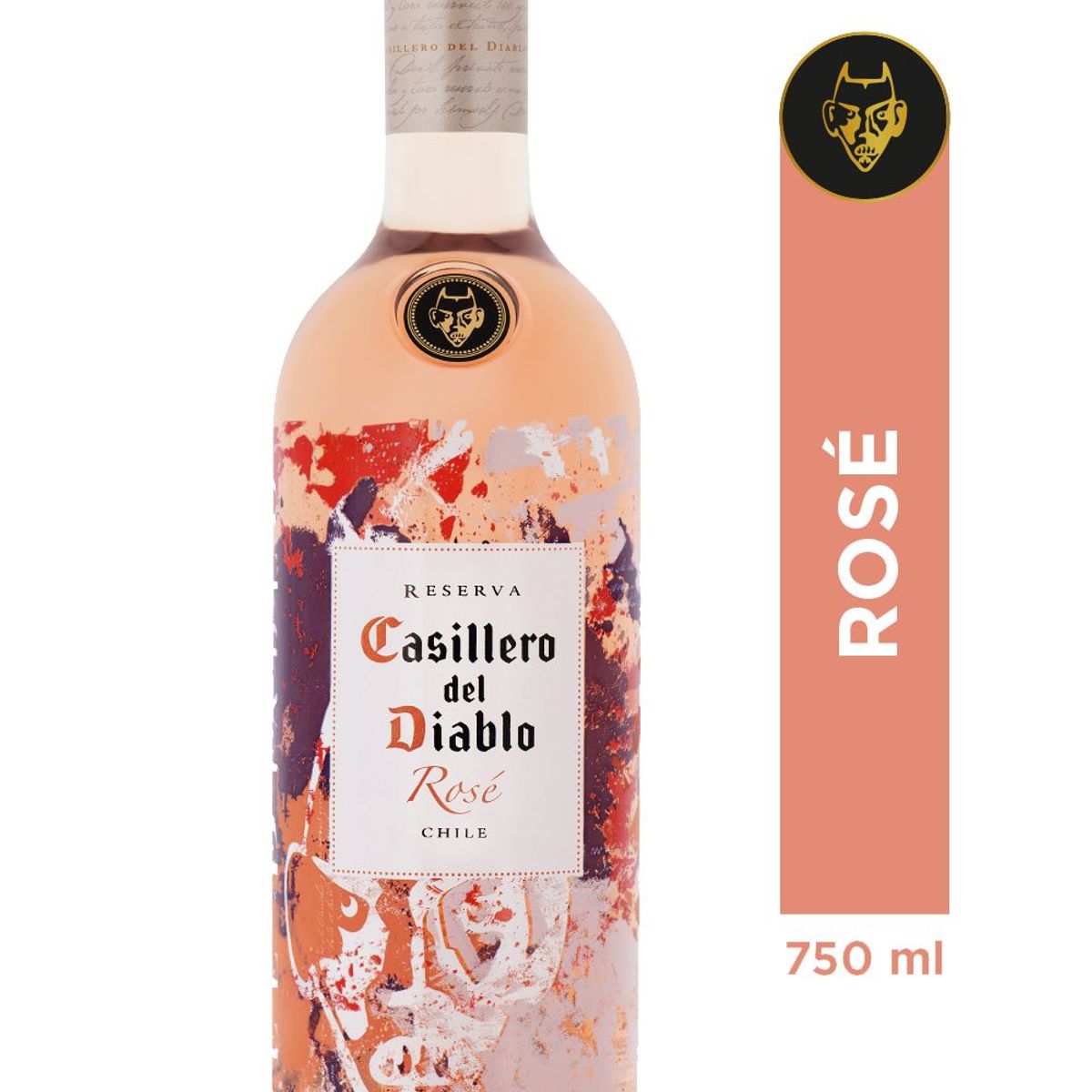 CASILLERO DEL DIABLO - Vino Rose Syrah Casillero del Diablo 12° 750 cc