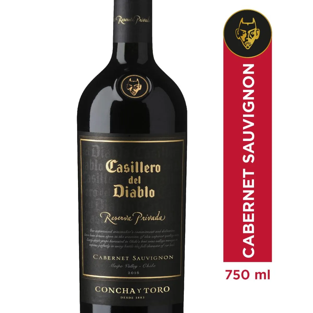 CASILLERO DEL DIABLO - Vino Tinto Cabernet Sauvignon - Syrah Reserva Ensamblaje
