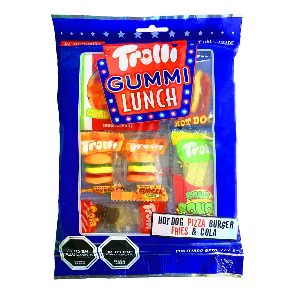 TROLLI - Gomitas Gummi Lunch Trolli 77 g