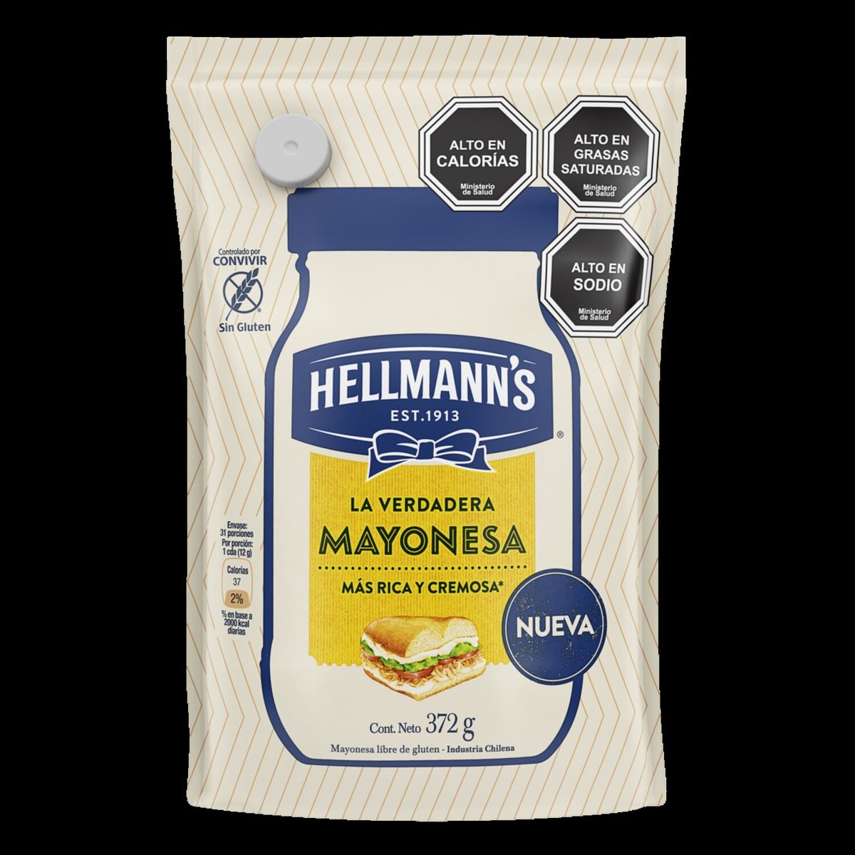 HELLMANN'S - Mayonesa Doypack Tradicional