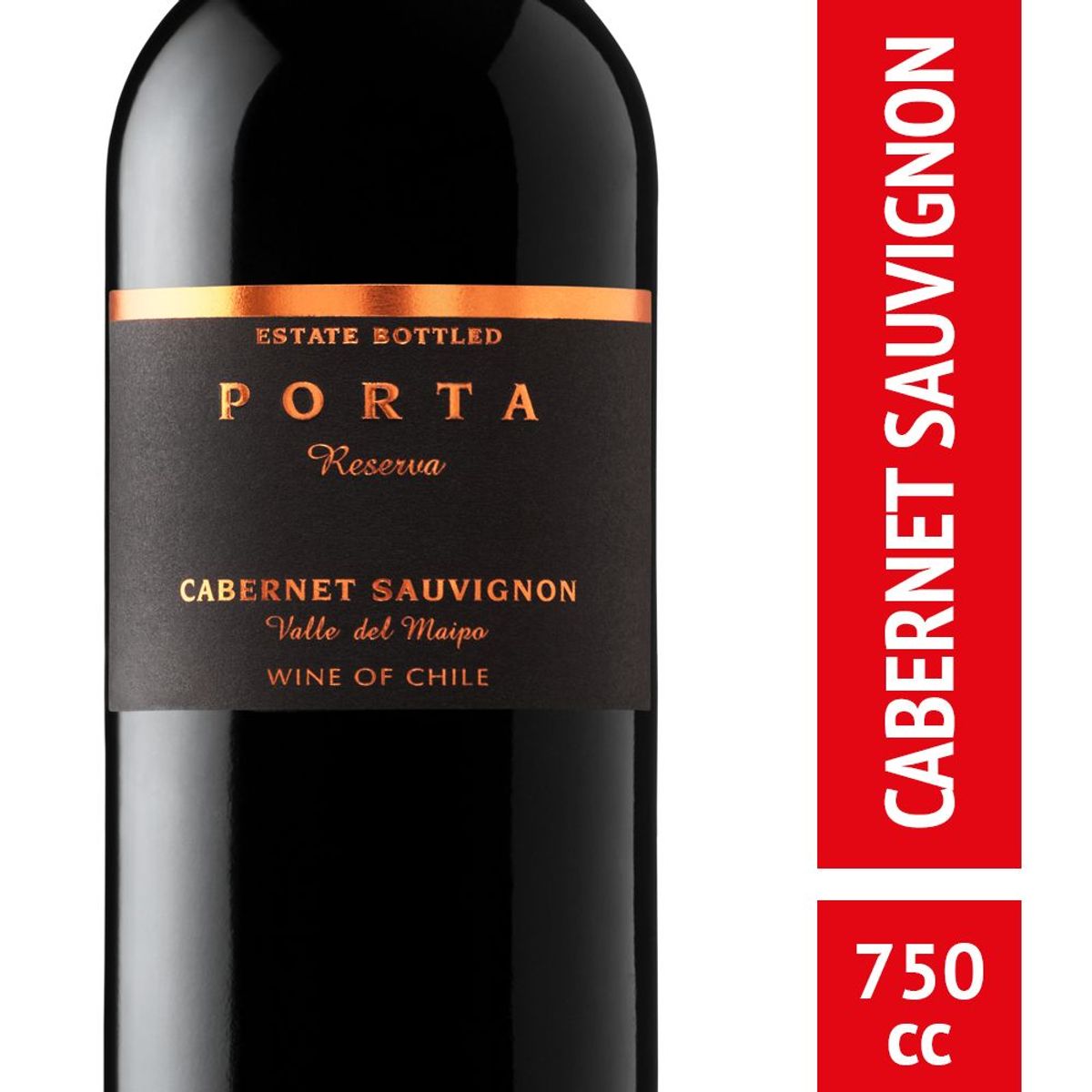 PORTA - Vino Tinto Cabernet Sauvignon Reserva