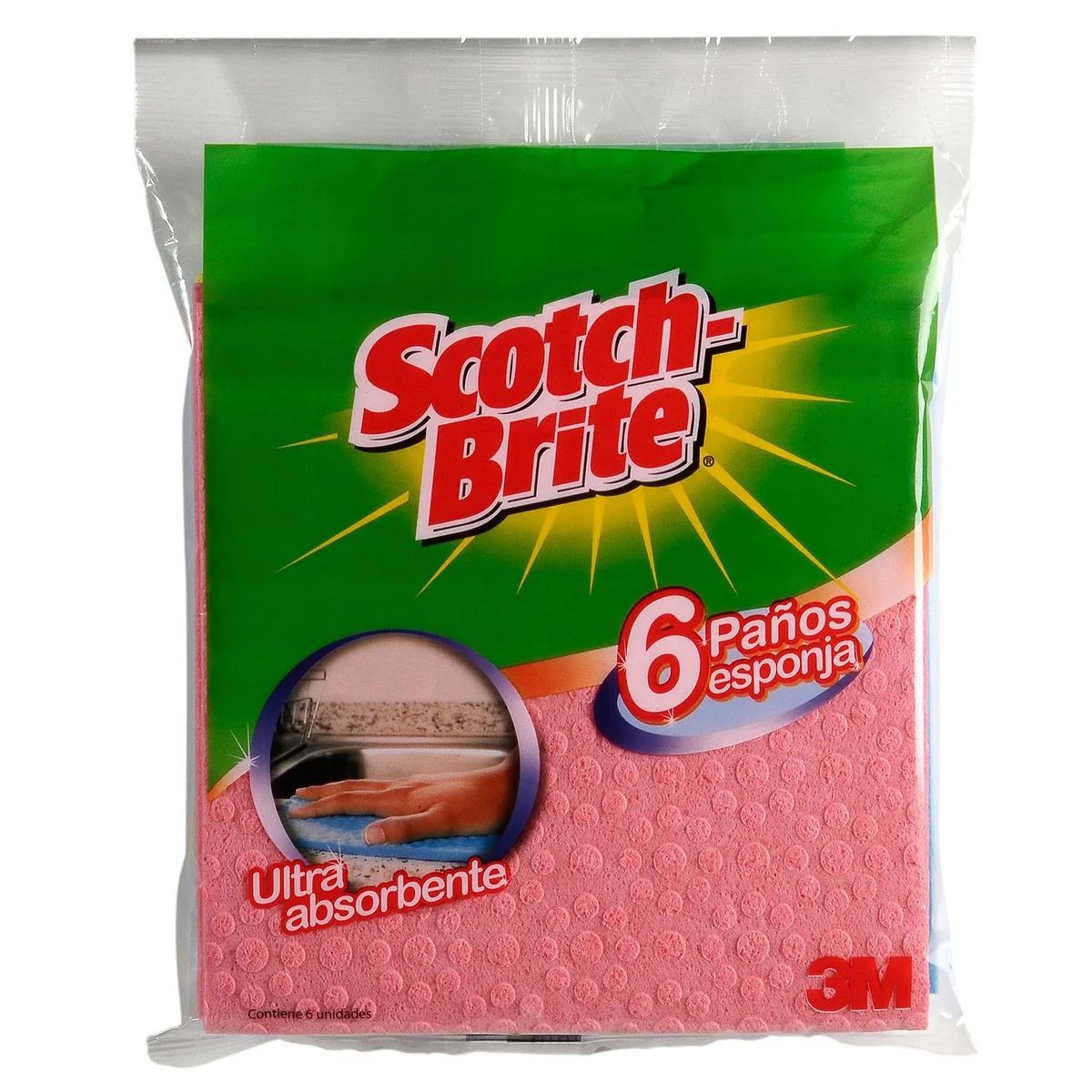  - Paño Esponja Scotch-Brite 6 Un