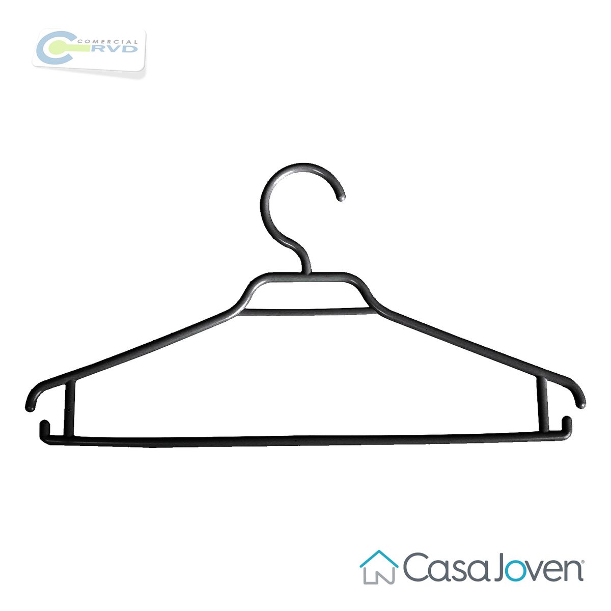 CASA JOVEN - SET 6 COLGADORES ROPA ADULTO