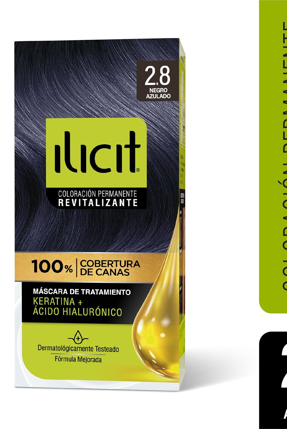 ILICIT - Tinte Ilicit 2.8 Negro Azulado