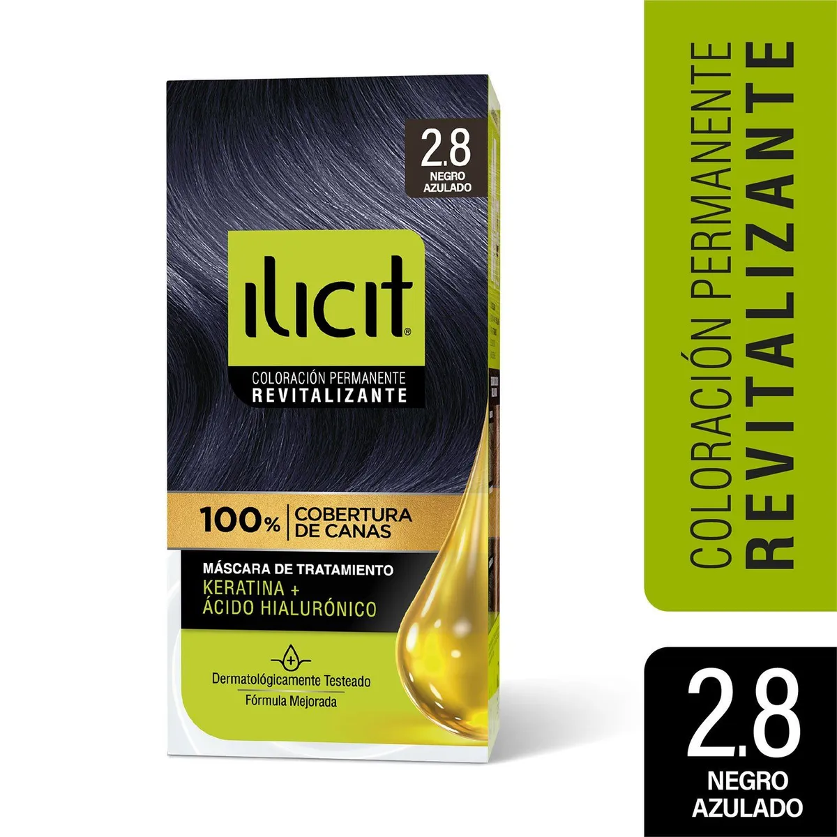 ILICIT - COLORACION NEGRO AZU 2/8 ILICIT 47 GR