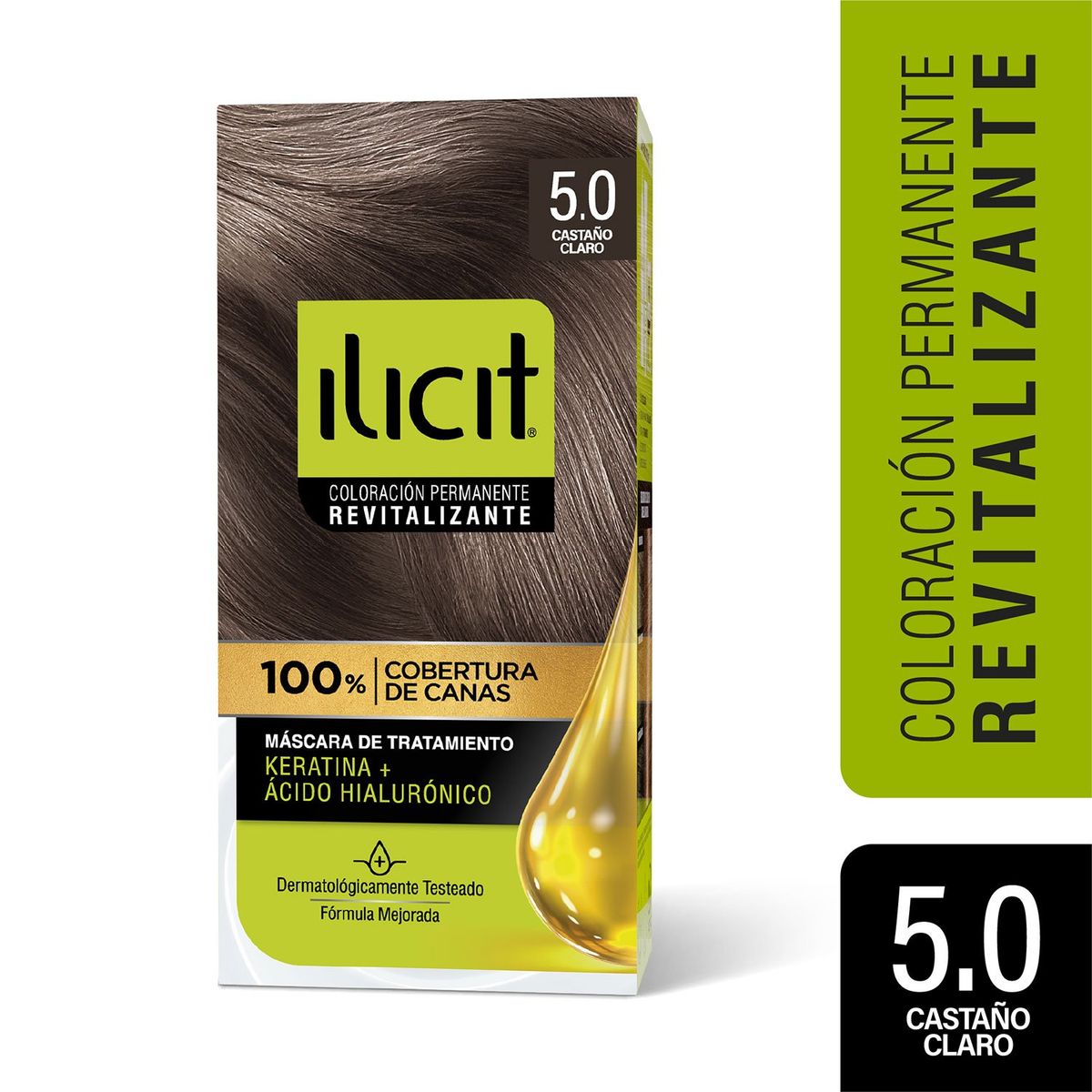 ILICIT - Coloración Permanente 5.0 Castaño Claro