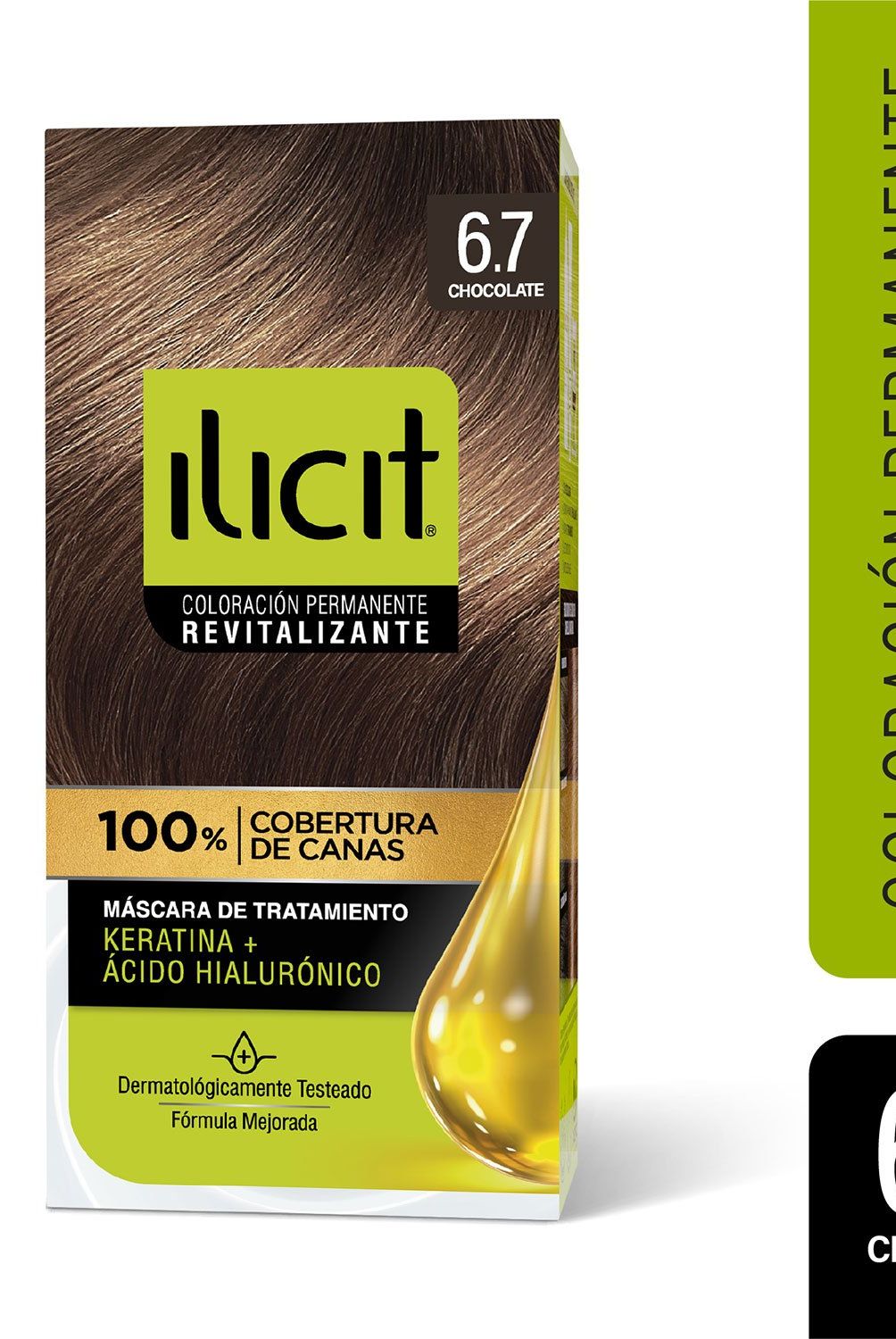 ILICIT - Coloración Permanente 6.7 Chocolate