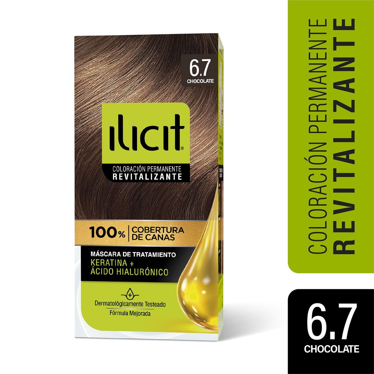 ILICIT - Coloración Permanente 6.7 Chocolate