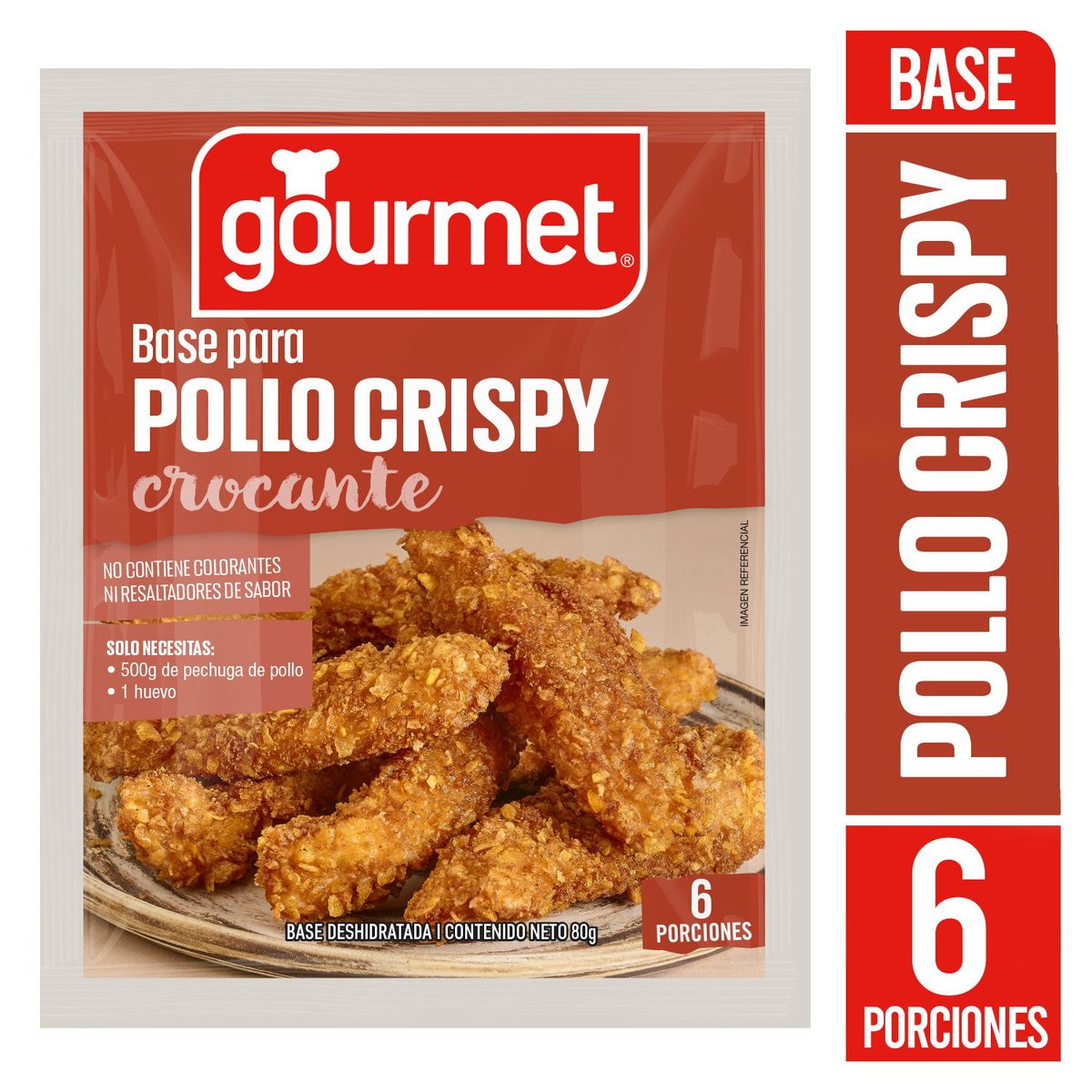 GOURMET - Base para Preparar Pollo Crispy Gourmet 80 g