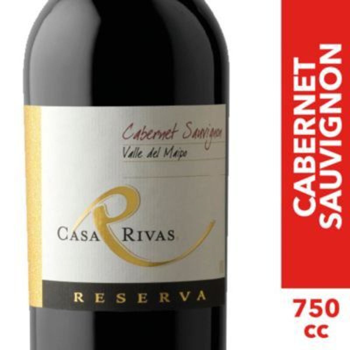 CASA RIVAS - Vino Tinto Cabernet Sauvignon Reserva
