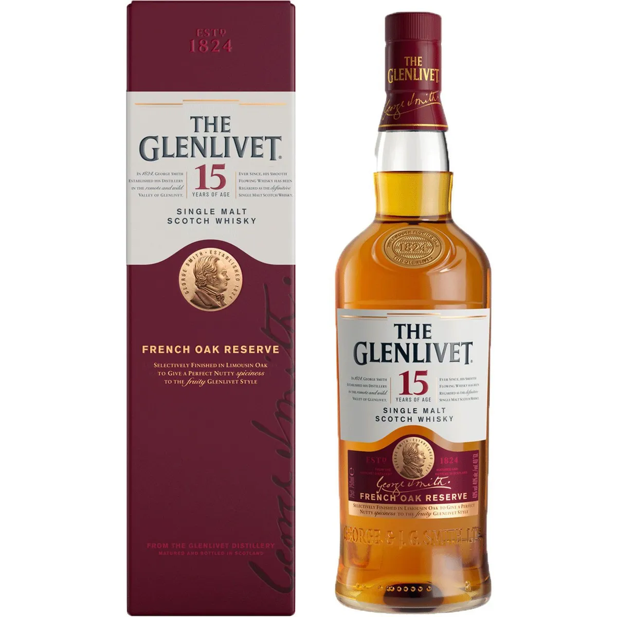 THE GLENLIVET - Whisky The Glenlivet 40° 700 cc