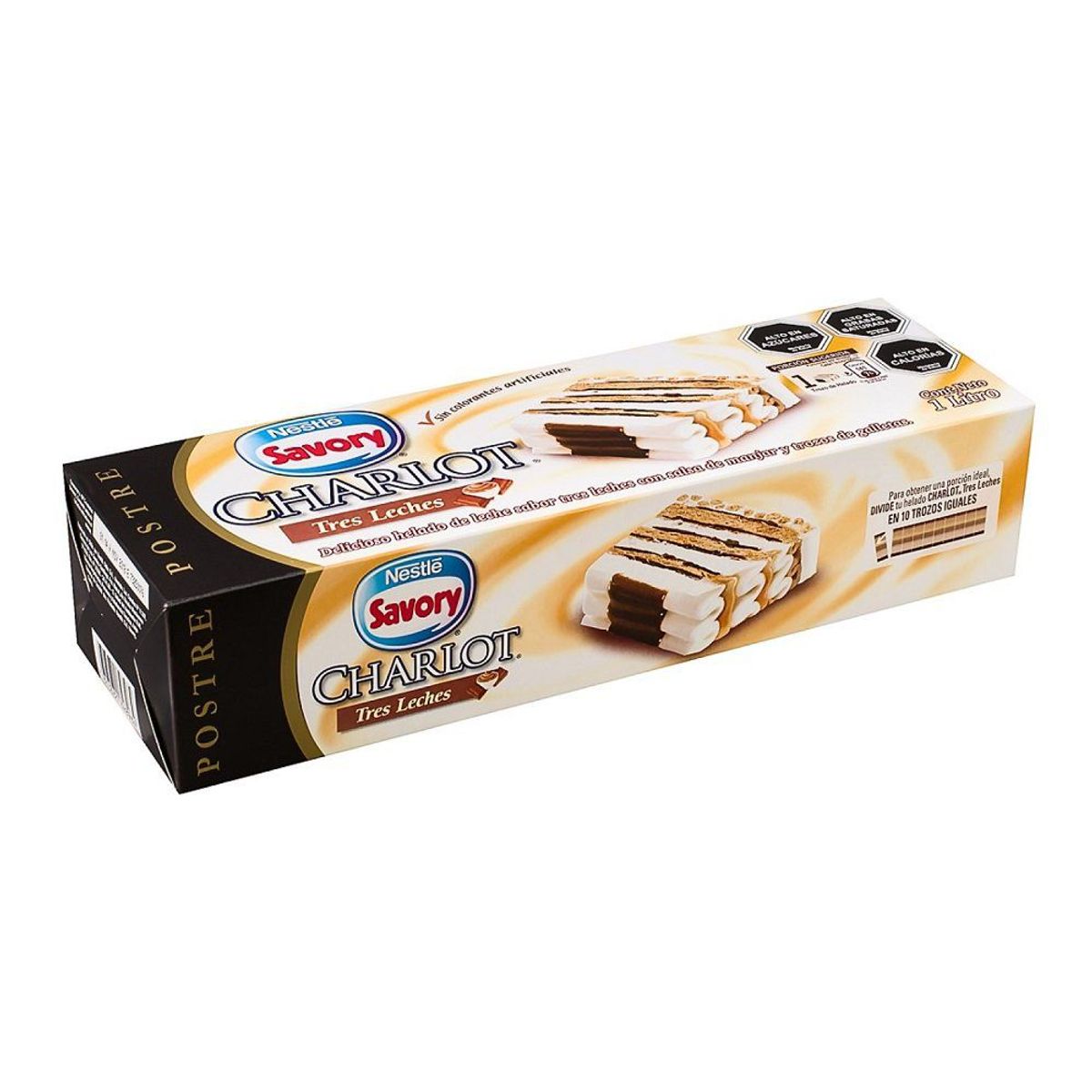 CHARLOT - HELADO CHARLOT TRES LECHES 1 LT.