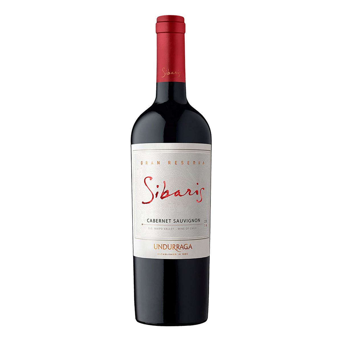 UNDURRAGA - VINO RESERVA CAB SAUVIGNON SIBARIS 750 ML.