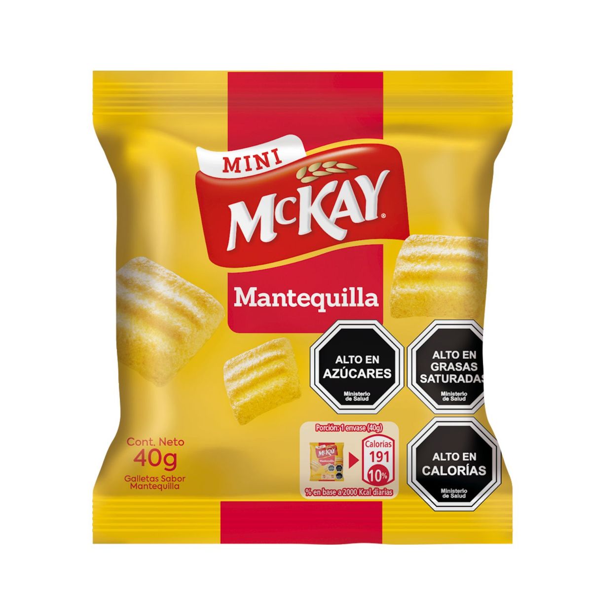 MCKAY - Galletas Mini Mantequilla