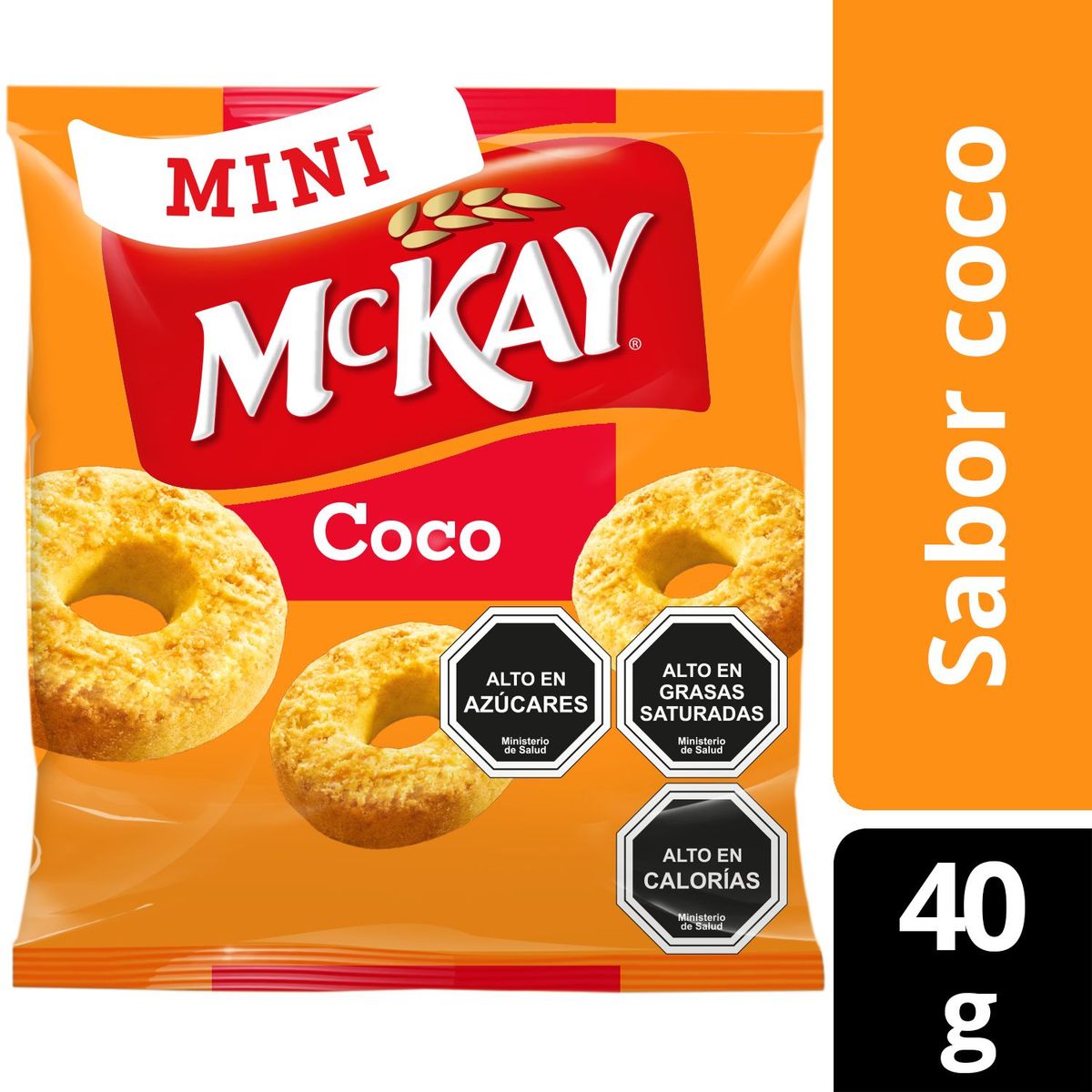 MCKAY - Galletas mini coco