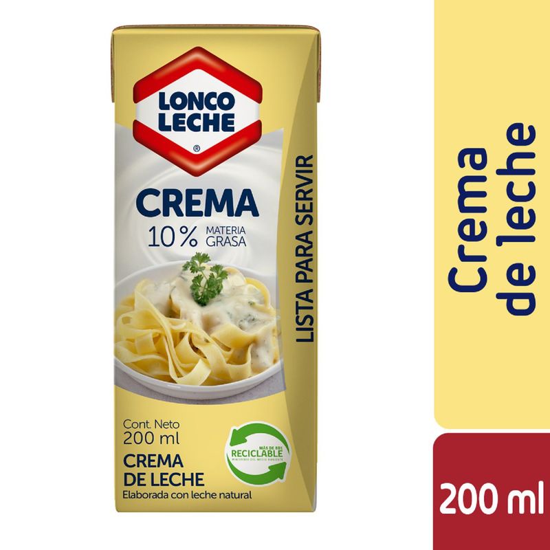 LONCOLECHE - CREMA LISTA LIGHT LONCOLECHE 3 X 200 CC.