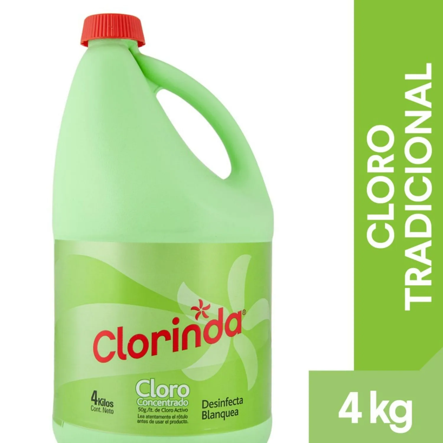 CLORINDA CLORO 4 LITRO (PROMOCIÓN)
