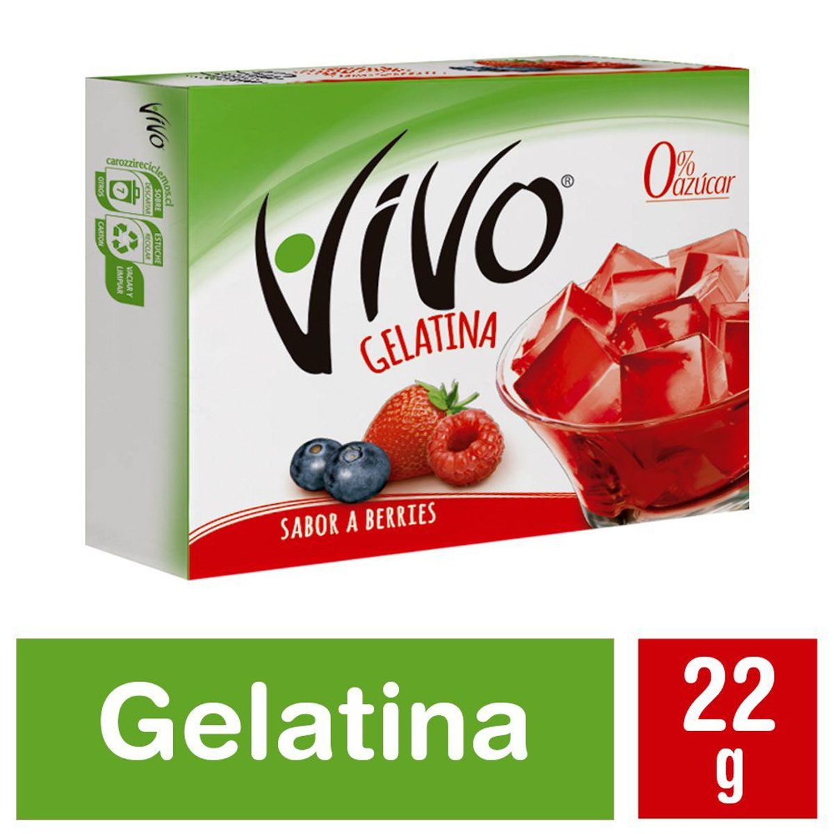 VIVO - Gelatina Berries