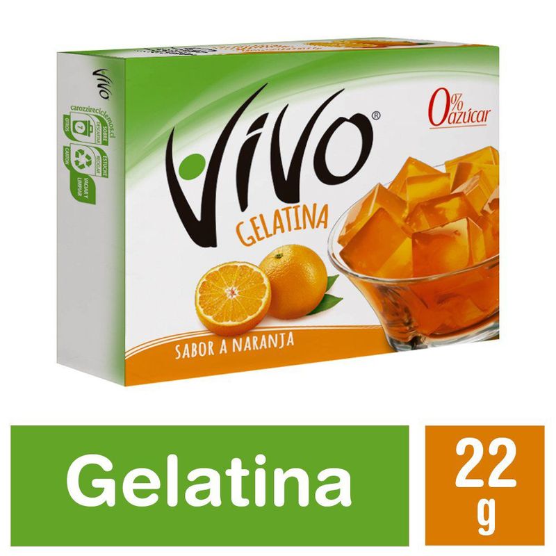 VIVO - Gelatina Naranja