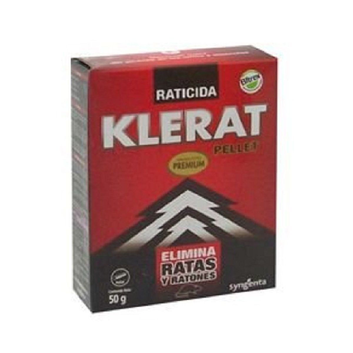 SYNGENTA - RATICIDA KLERAT PELLET 50 GRS..
