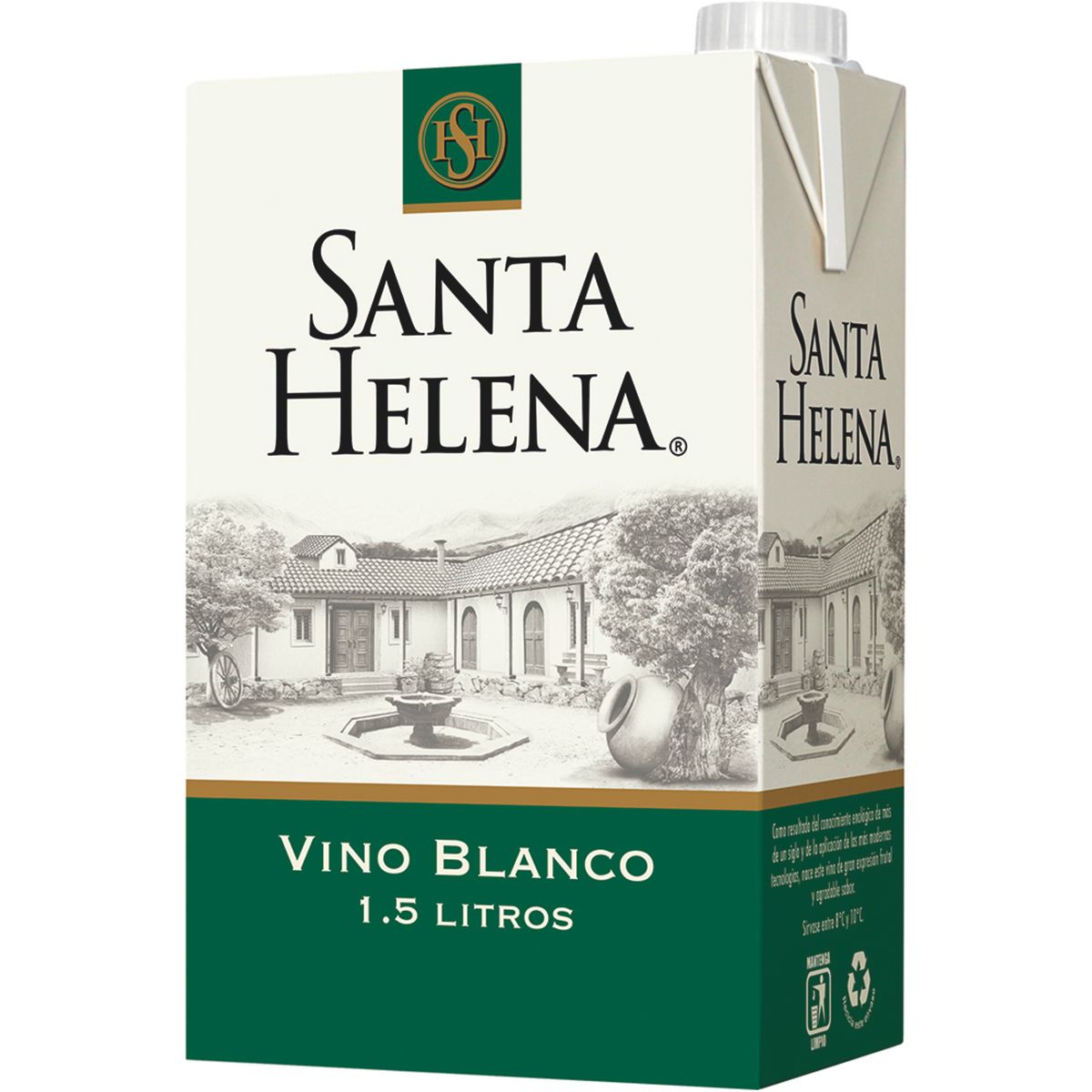 SANTA HELENA - Vino Blanco Cartón