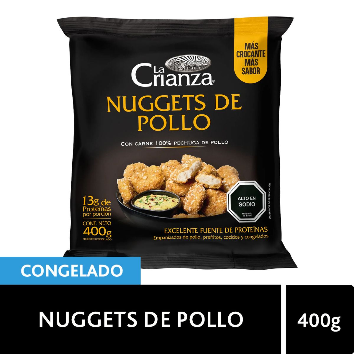 LA CRIANZA - Nuggets de Pollo La Crianza 400 g