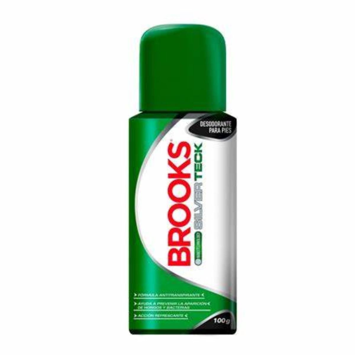 BROOKS - Talco Desodorante Para Pies Acción Refrescante