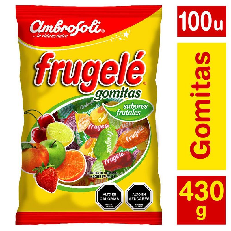 AMBROSOLI - GOMITAS FRUGELE 430 GRS..