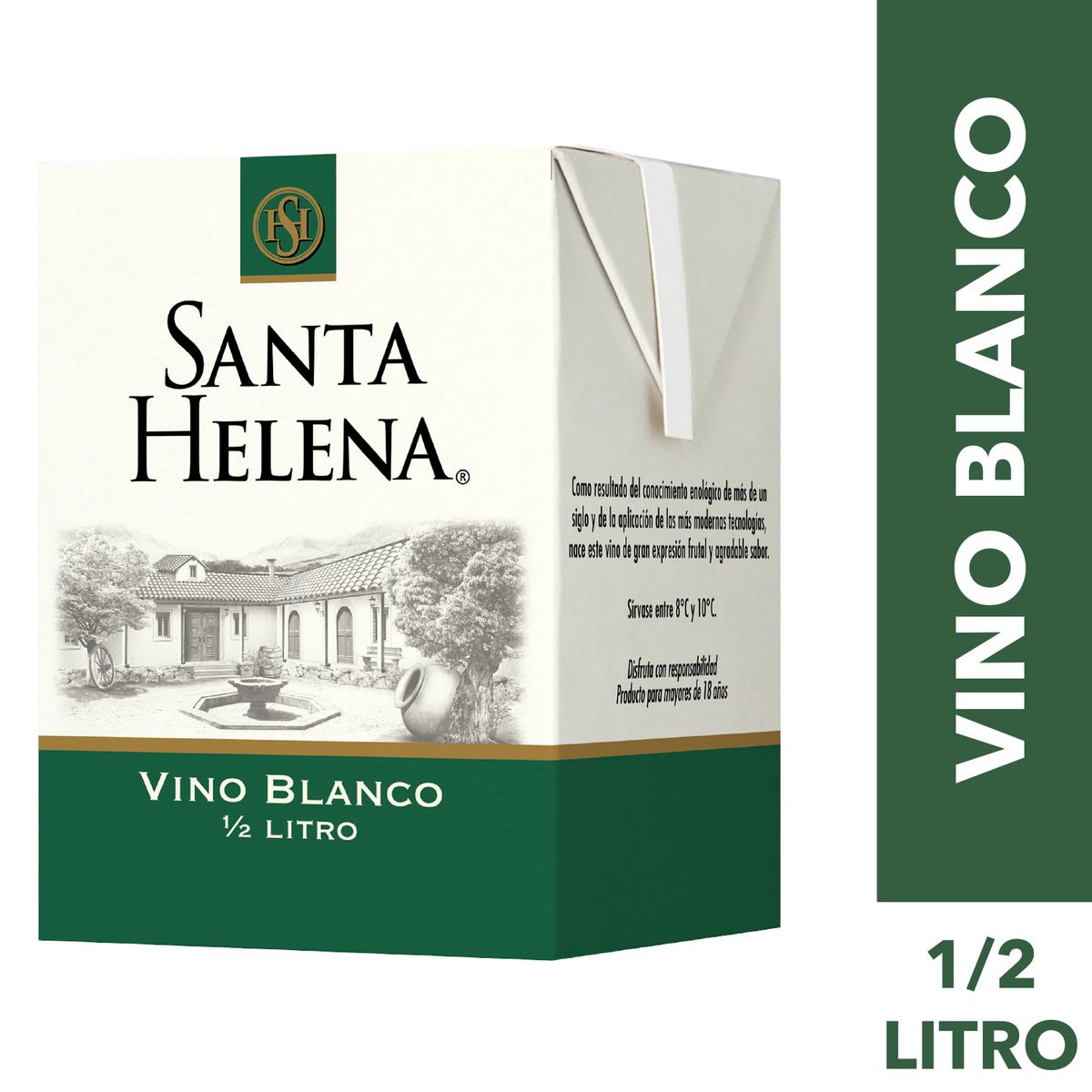 SANTA HELENA - Vino Blanco Cartón
